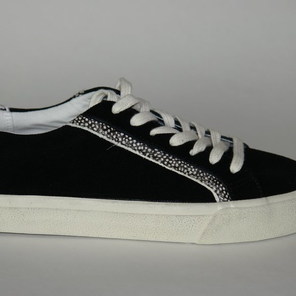 NEW Madwell Sidewalk Low Tops Black Suede Size 8 - Picture 6 of 7